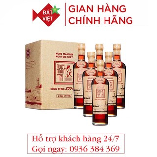 1 chai nước mắm Tĩn Phan Thiết nhãn đỏ 40 độ đạm 500ml