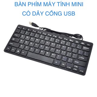 Bàn Phím Máy Tính Mini Tika Có Dây – Nhỏ gọn, Tiện dụng