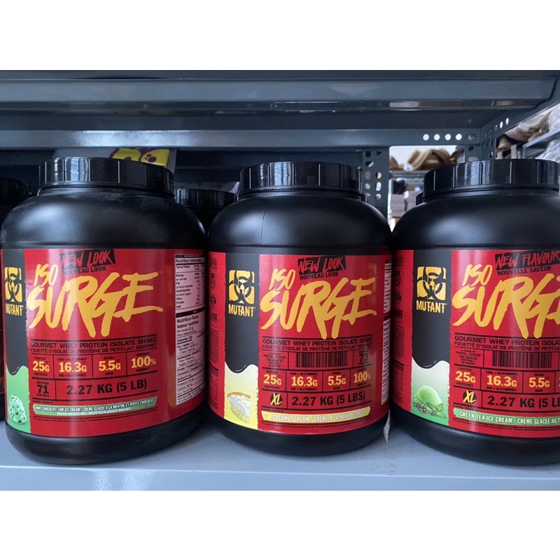 Bột đạm whey Mutant ISO SURGE 5LBS