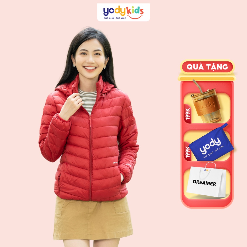 Áo khoác phao nữ YODY bản 3S plus siêu ấm, siêu nhẹ siêu đẹp PHN5036