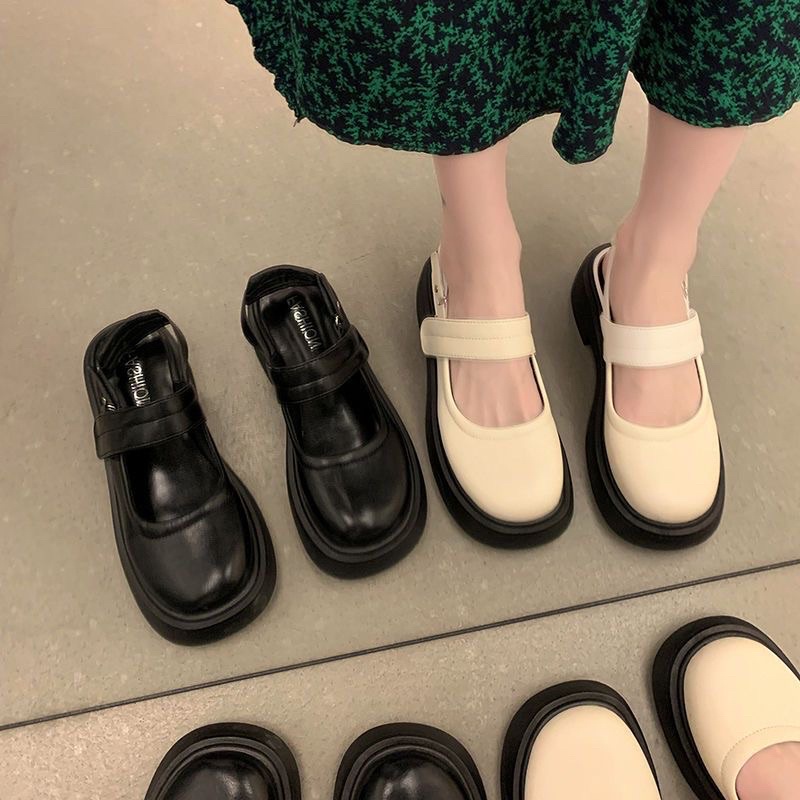 Giày Oxford Baby Vintage Hở Gót Siêu Tiện Lợi