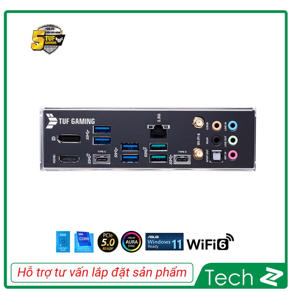 Mainboard ASUS TUF GAMING Z690 PLUS WIFI D4