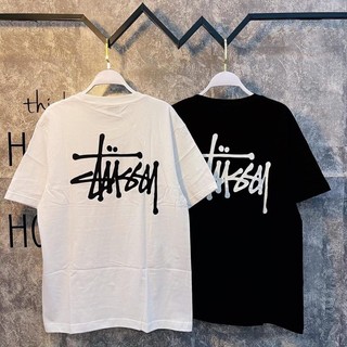 [ STUSSY CHÍNH HÃNG ] Áo Thun Stussy Basic Logo Trắng/Đen