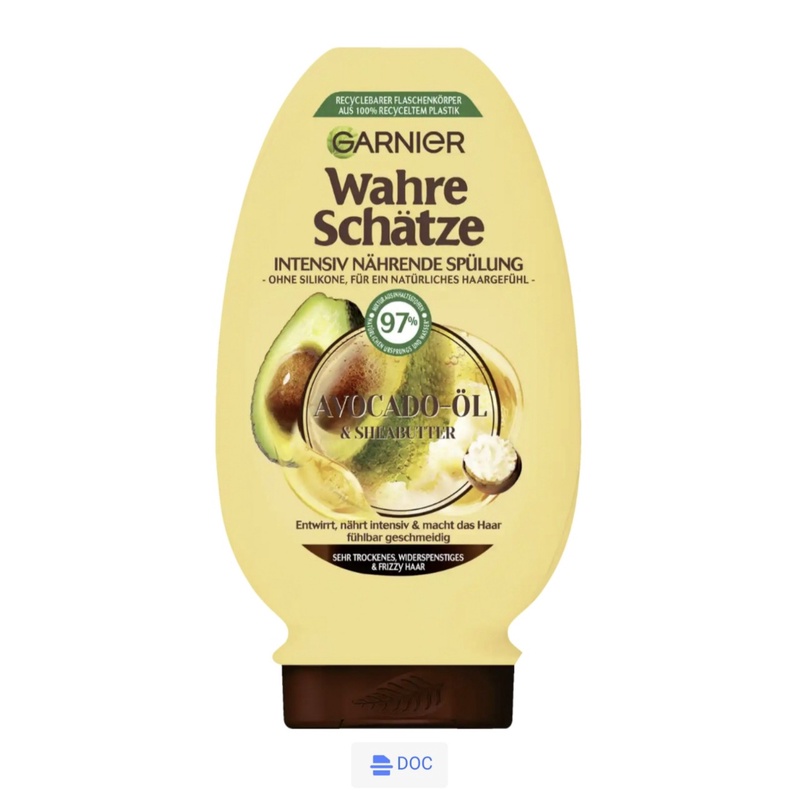 Dầu gội Garnier Wahre Schatze