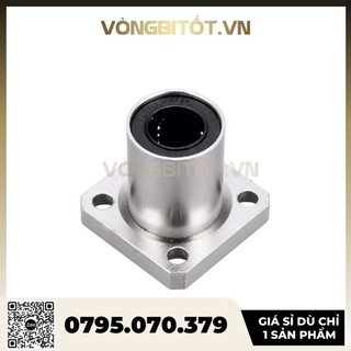 Con Trượt Tròn LMK8UU LMK10UU LMK12UU LMK16UU LMK20UU LMK25UU, Mặt Bích Vuông LMK...UU