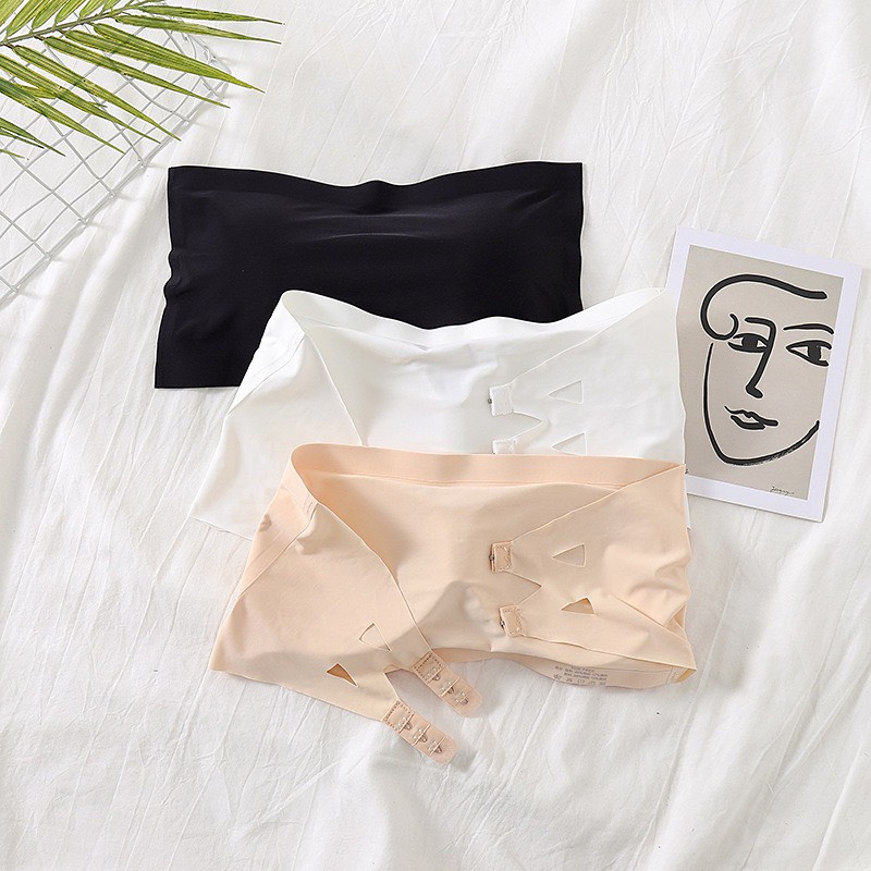 Sỉ Áo Bra Đúc Su Trơn Không Dây Cài Sau Siêu Mềm Mịn 8883.