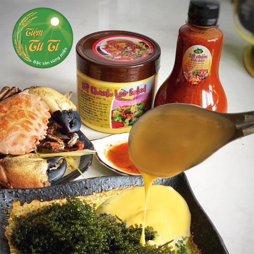 Sốt Chanh Leo hũ 500g - Chua Thanh, Ngọt Mát, Vị Ngon Khó Cưỡng