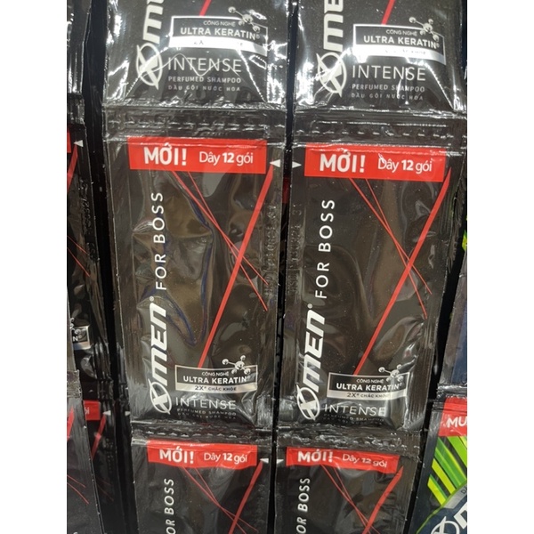 Dây dầu gội X men for boss 12 gói x 5g