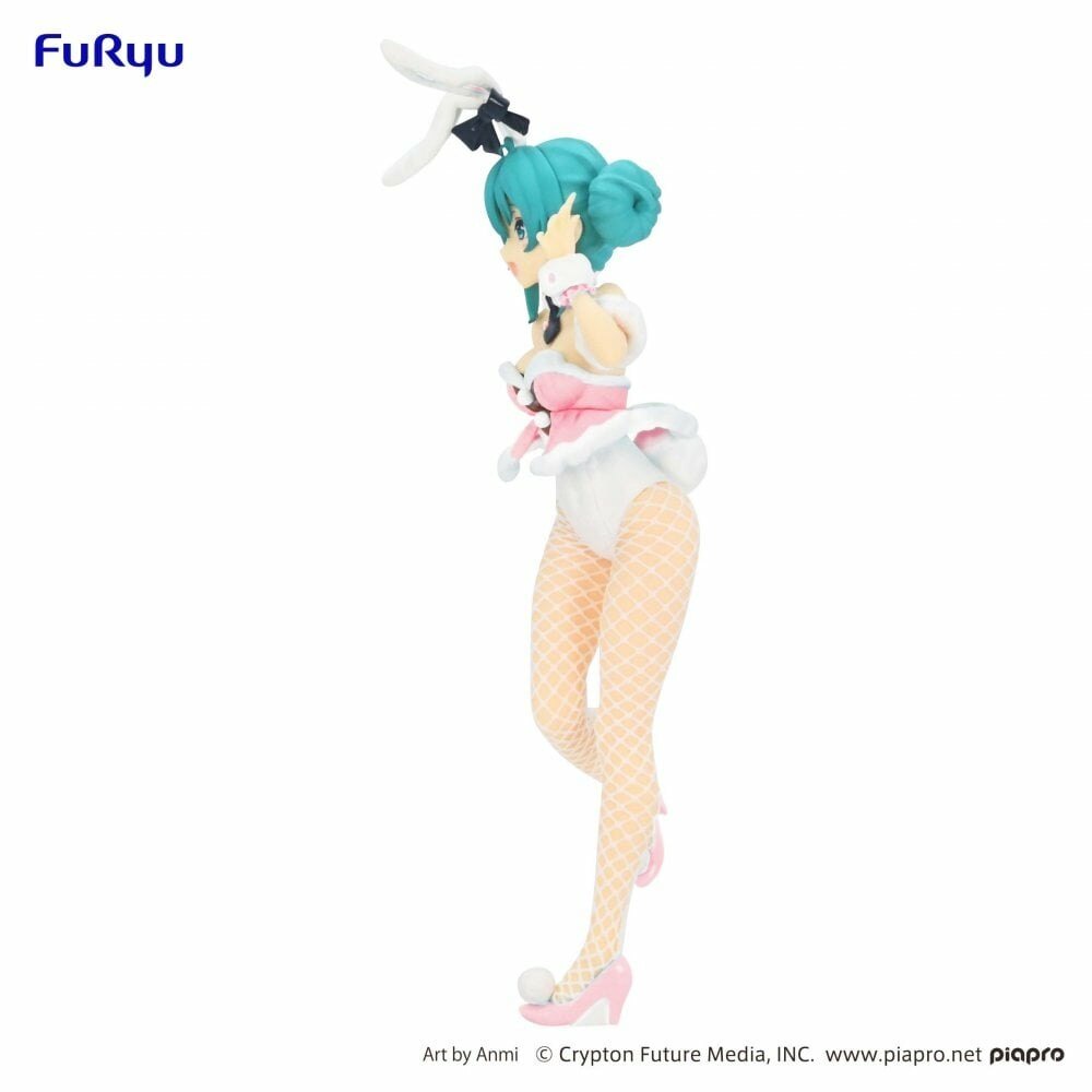 Mô hình Figure Furyu BiCute Bunnies Hatsune Miku White Rabbit Baby Pink ver - Vocaloid