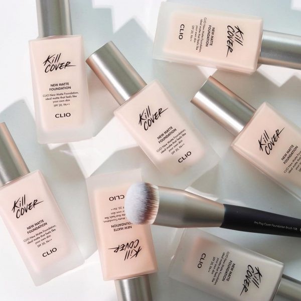 Kem Nền Clio Kill Cover Glow - New Matte Foundation 38g