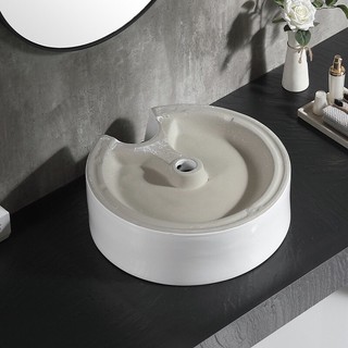 Chậu lavabo sứ đặt bàn cao cấp [ GIÁ SỈ - Tặng XIFONG Xả Ruột Gà ]