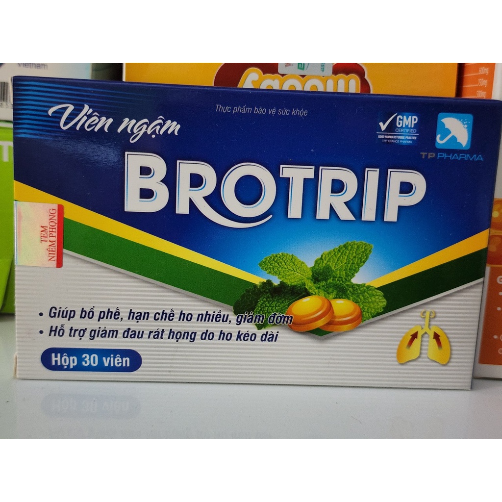 Viên ngậm ho brotrip