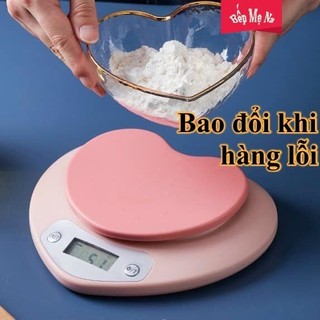 Cân tiểu ly hình trái tim, cân nhà bếp làm bánh cho bé ăn dặm