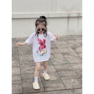 ÁO MẸ CON THỎ HỒNG