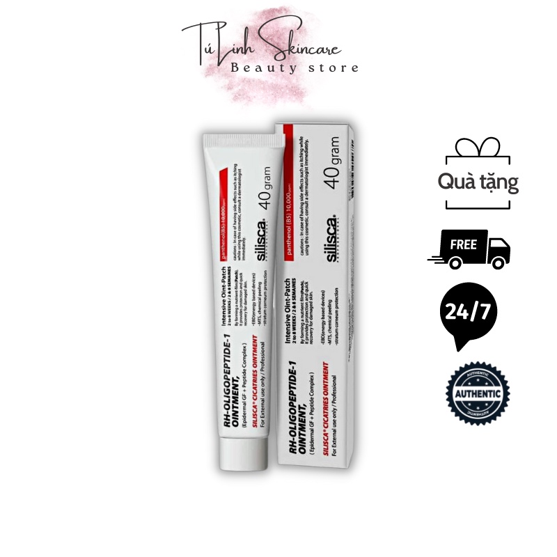 Kem Dưỡng phục hồi B5 Panthenol RH- OLIGOPEPTIDE-1 OINTMENT SILISCA- Dành cho da sau peel và xâm lấn