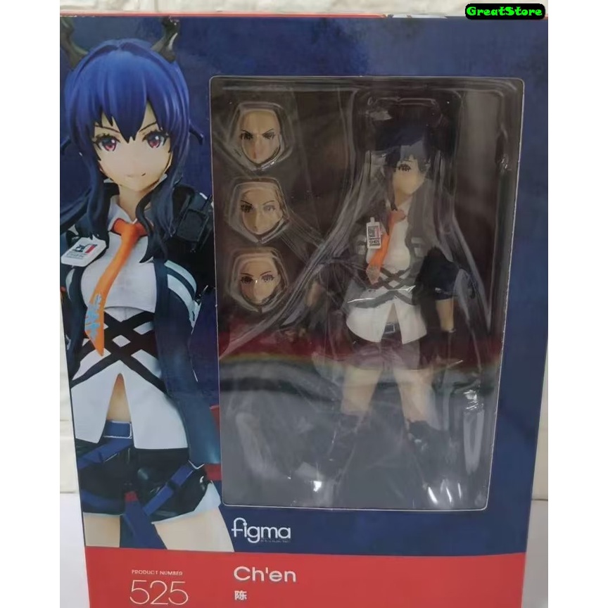 Mô hình Chen trong arknights FIGMA 525 Action Figure