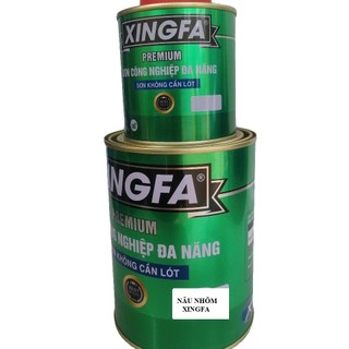 SƠN SẮT MẠ KẼM 2K XINGFA MÀU XINGFA NÂU
