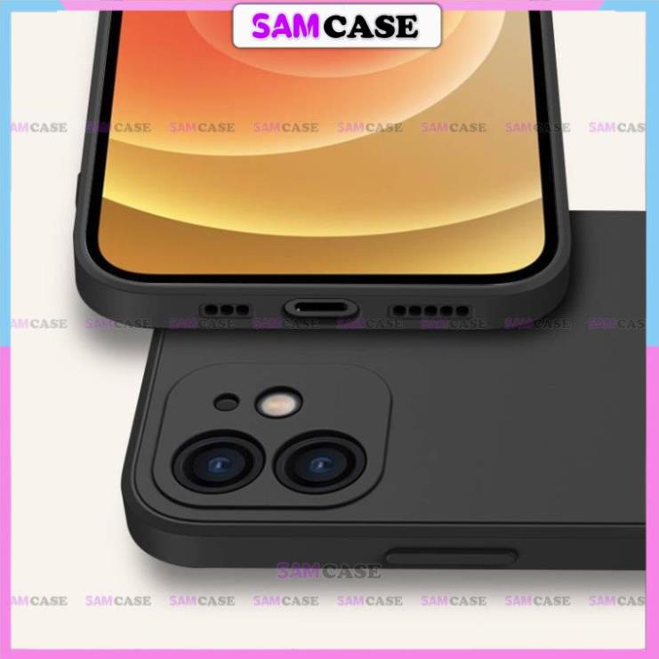 Ốp lưng điện thoại iPhone cạnh viền vuông silicon dẻo bảo vệ camera hình Nike ip 6/6s/7/8/X/XS/11/12/13/14 Pro Plus Max