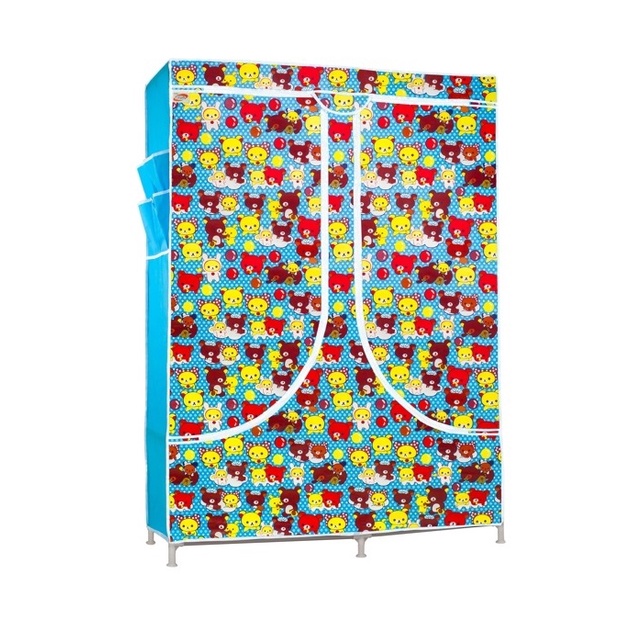 Bao Áo Tủ Vải Thanh Long 03 TLBA03 | Kích thước: 118 x 45 x 160cm | KHÔNG CÓ KHUNG SẮT