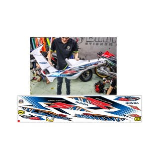 Decal Tem Rời Wave đời đầu - in macal