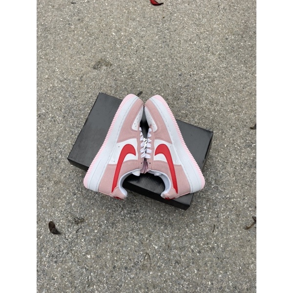 GIÀY SNEAKER AF1 ĐỎ HÔNG LOVE FULL BOX