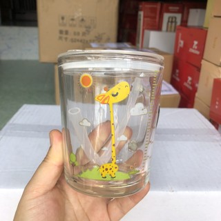 Ly nước, ly thủy tinh có vạch chia ML