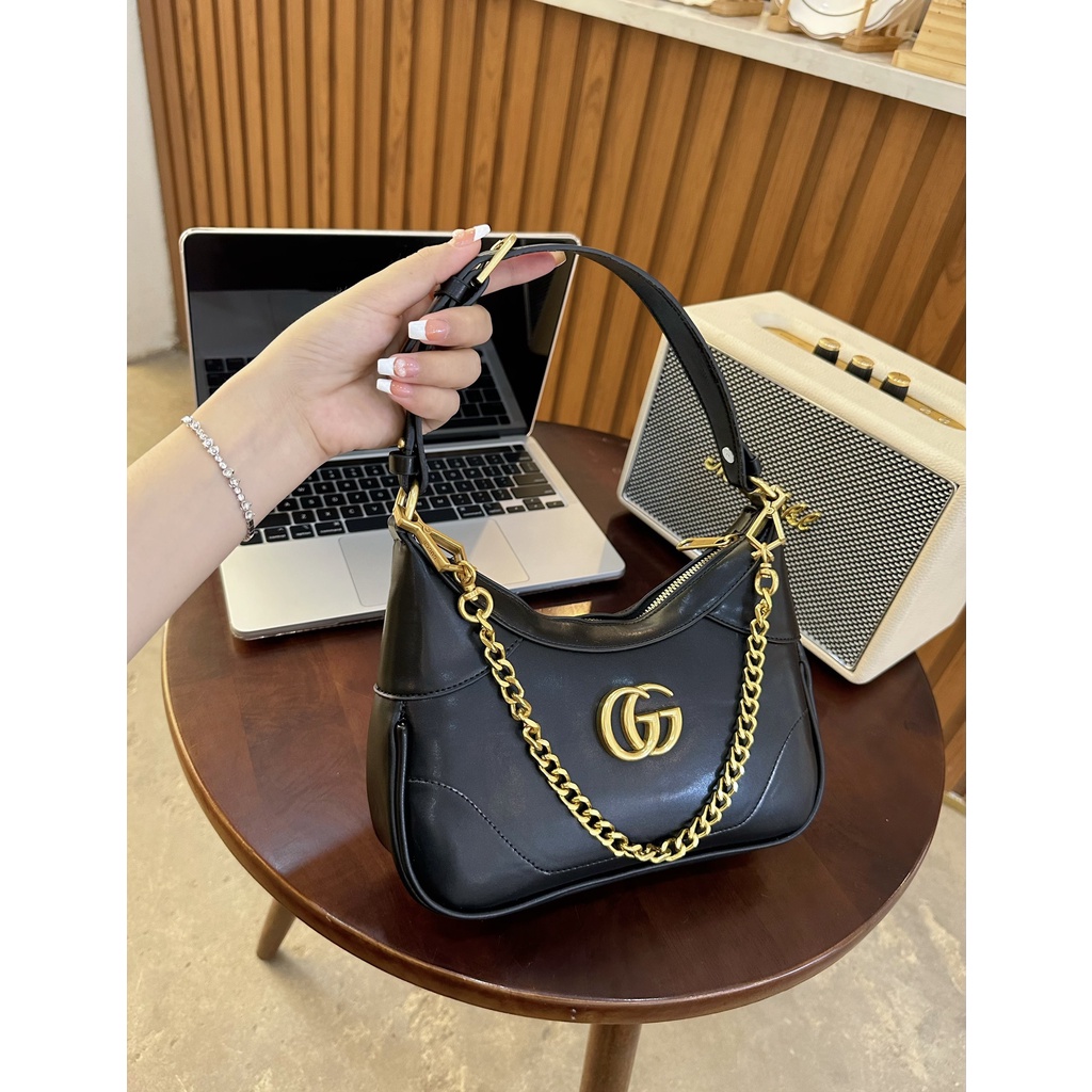 Túi xách nữ túi đeo vai G.C size 22cm có dây đeo chéo k boxx