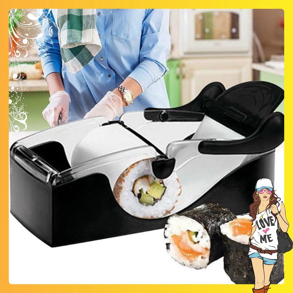 Máy làm sushi, khuôn làm sushi cơm cuộn nhanh chóng tiện lợi tại nhà (giadunggiare)