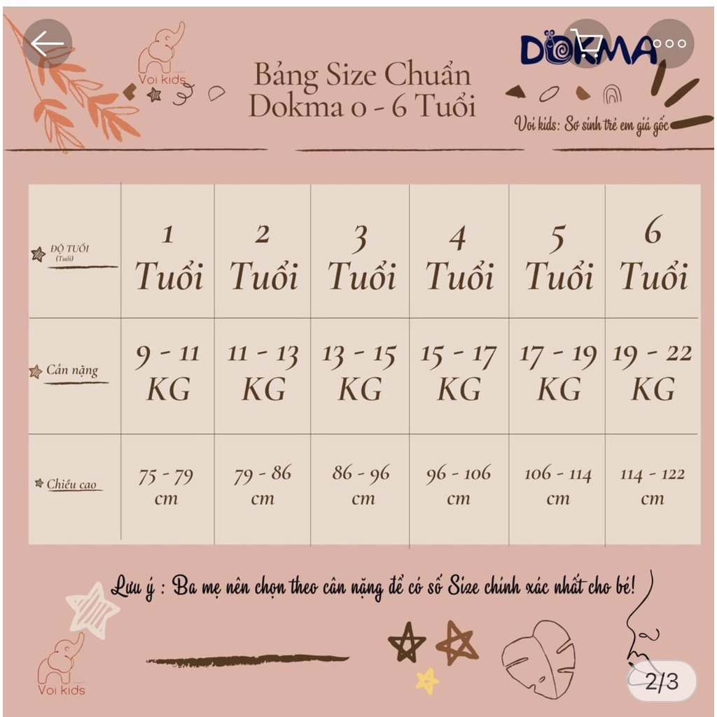 Áo chống nắng dáng dài toàn thân Dokma DA1495 2-6y