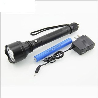 Đèn pin siêu sáng S015, Đèn mini siêu sáng Pin 4800Mah siêu mạnh, chống nước, cầm nắm chắc chắn