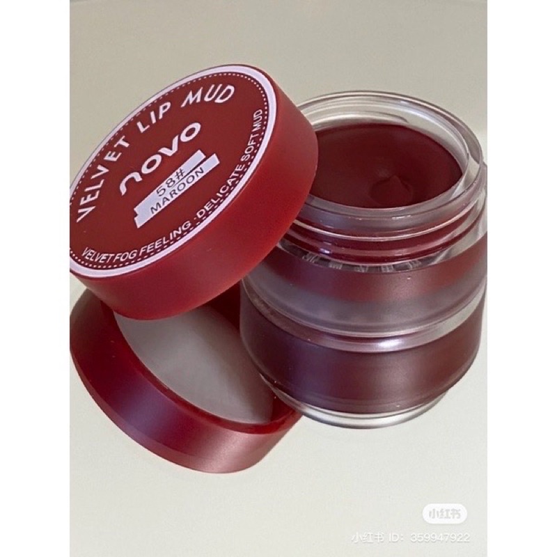 😈SĂN SALE😈Son Kem Dạng Hũ NOVO Chất Siêu Mịn - Logod.m