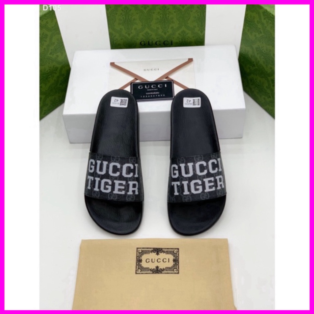 ⚡️ 𝐇à𝐧𝐠 𝐦ớ𝐢 𝐯ề🔥 DÉP LÊ NAM GUCCI TIGER FULLBOX Xmenshop3 Rẻ nhất shopee