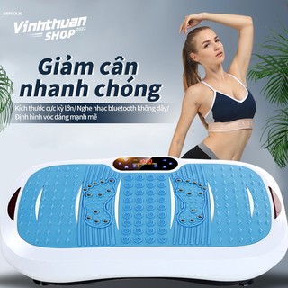 Máy tập gym có bluetooth đa năng máy tập rung giảm eo thon gọn âm thanh lập thể phát nhạc