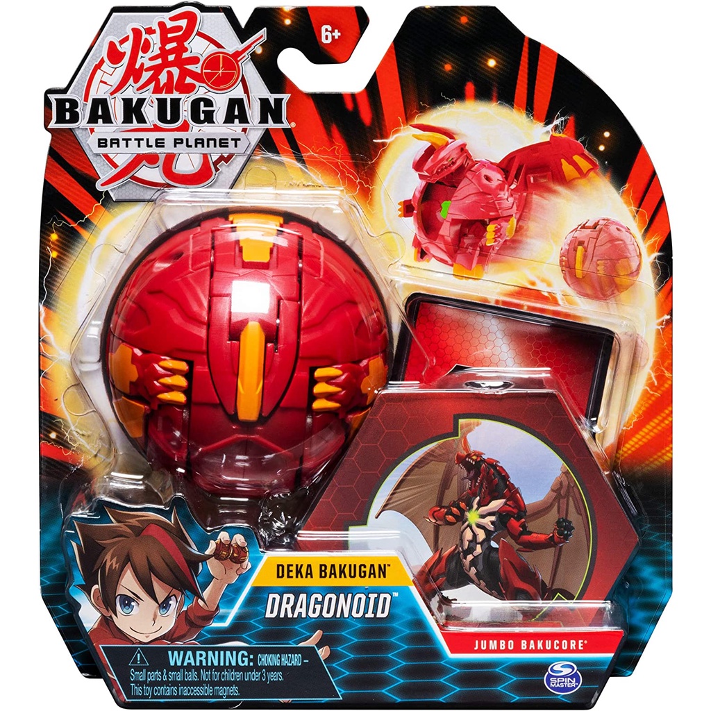 Bakugan Deka, Dragonoid, Jumbo Collectible Transforming Figure Bakugan Deka, Dragonoid, Jumbo Sưu Tầm Biến Hình