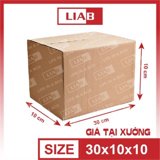 30x10x10 set 10 hộp Carton đóng gói hàng