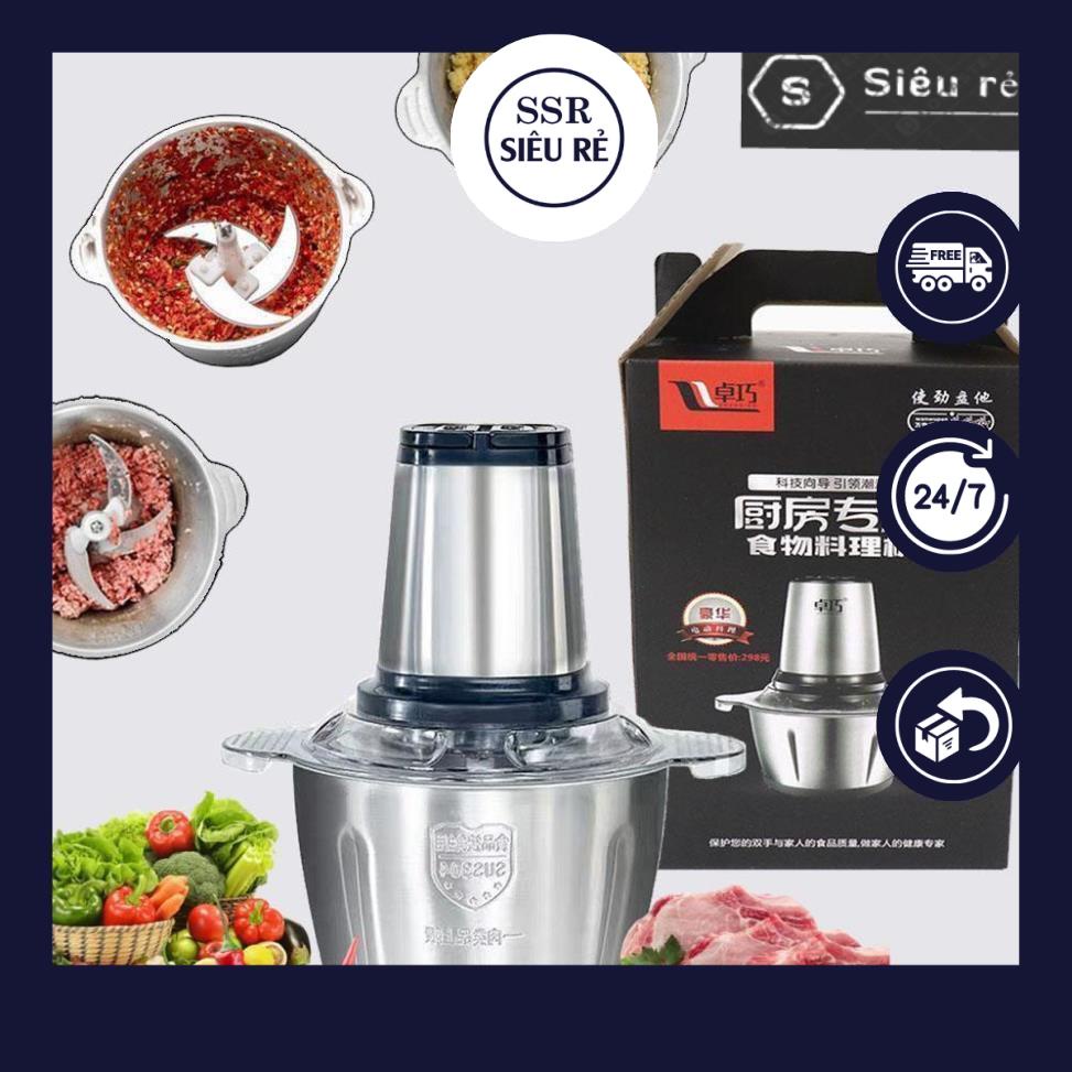 Máy Xay Thịt Ssr Cối Inox Siêu Mạnh Máy Xay Đa Năng  ssr