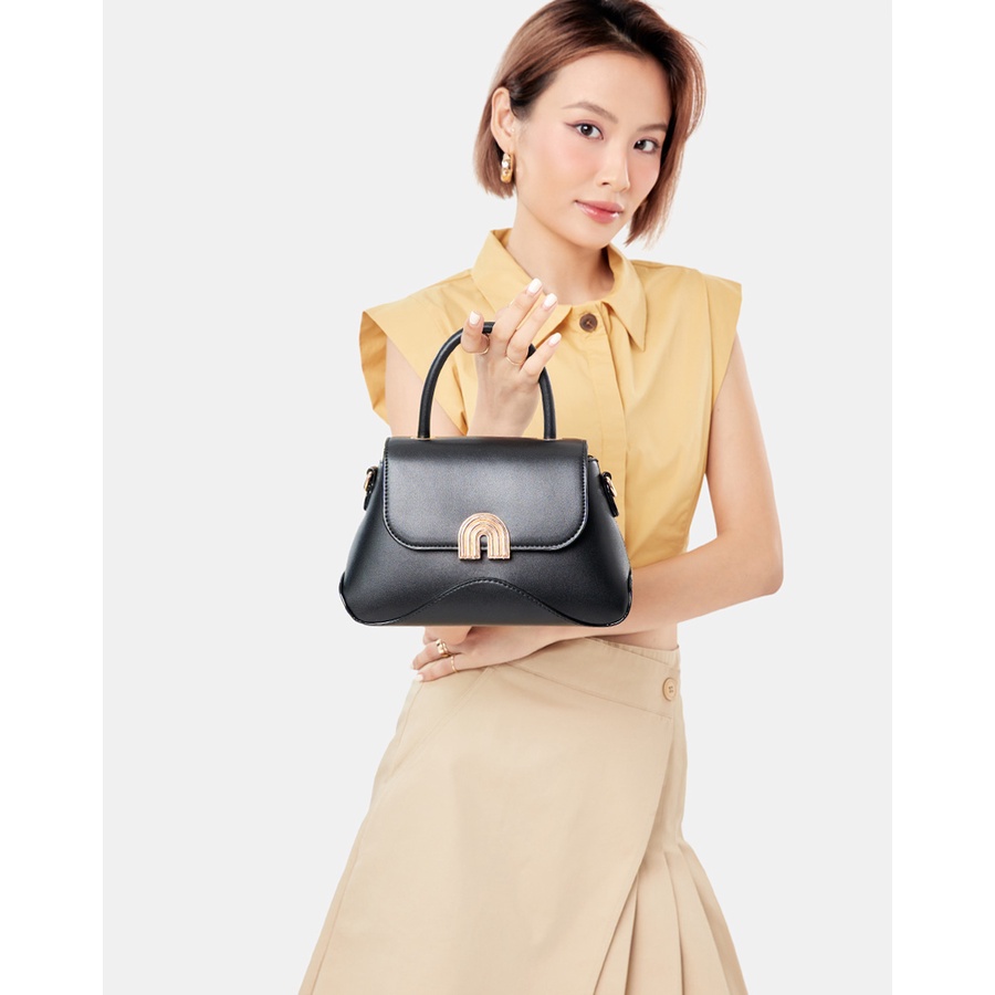 Túi Xách Nhỏ Nữ Thời Trang JUNO Khoá Cầu Vồng TXN673