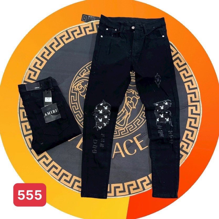 Quần jean dài nam chất vải dày phối LOGO đẹp cao cấp chất bò dày co giãn hàng shop PVT FASHION | BigBuy360 - bigbuy360.vn