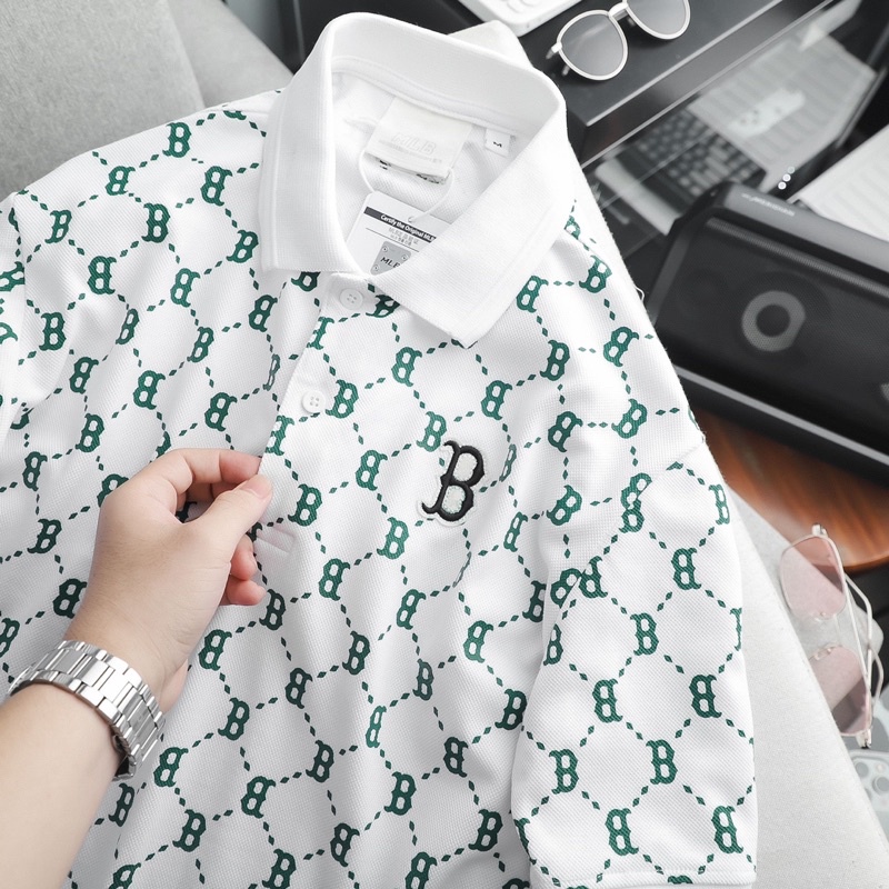 Áo PoLo MLB Monogram B