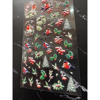 Miếng dán móng tay, sticker lụa các mẫu hot