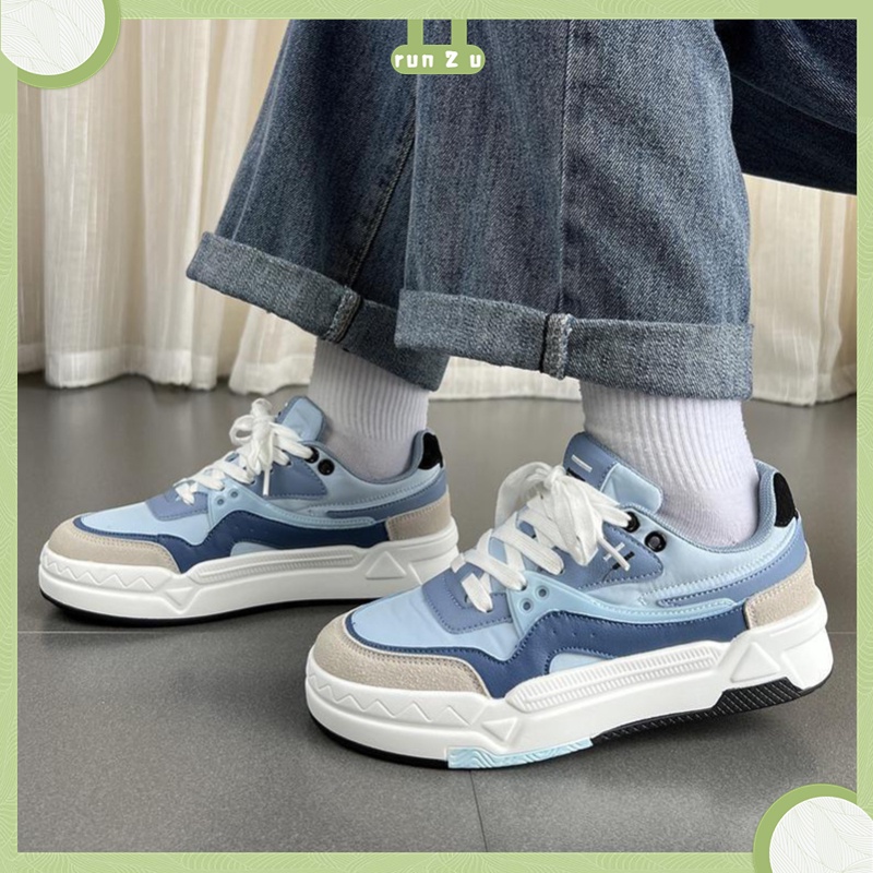 Thonglor Shoe Giày Thể Thao Nữ Đi Bộ Thoải Mái Đáy Cao Su Dày Bé Gái Cho Mùa Thu run 2 u
