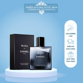 Nước hoa nam bleu de chanel edp 100ml - dầu thơm hương thơm mạnh mẽ - ảnh sản phẩm 1