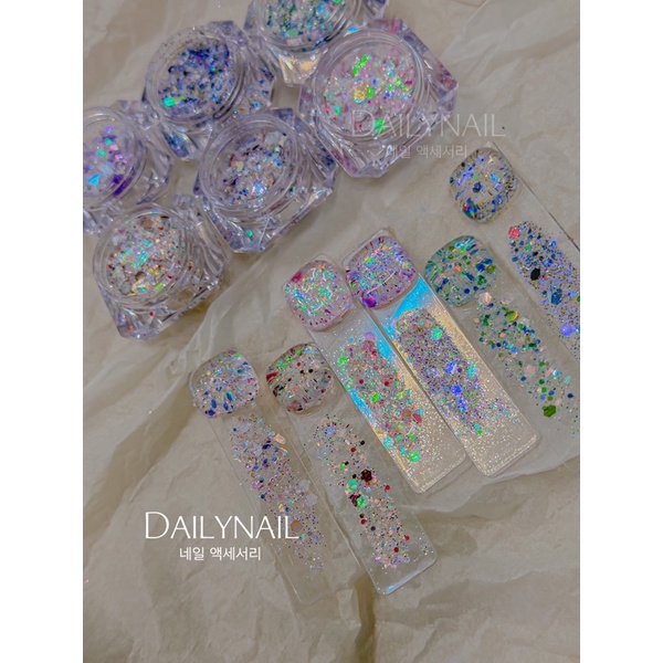 Nhũ Sequin Daily mix ẩn móng