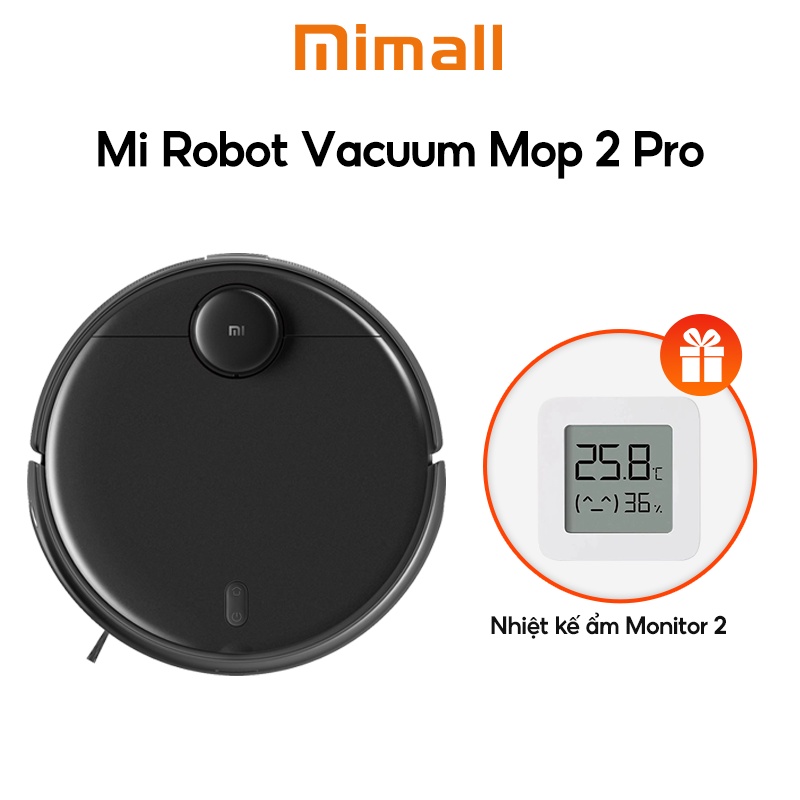 Robot hút bụi Xiaomi Vacuum Mop 2 Pro 10.000 lần rung/phút, lau nhà nhanh sạch vượt trội