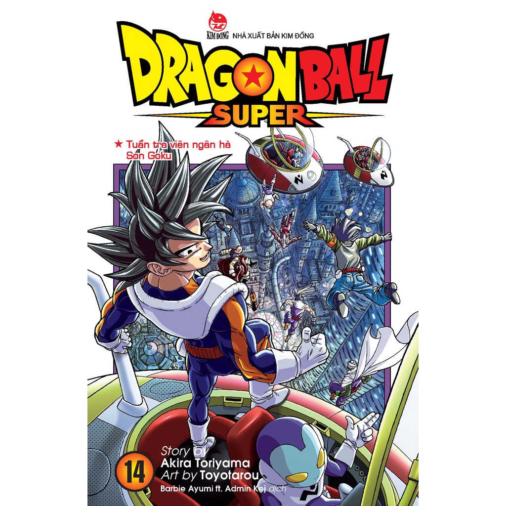 Truyện tranh Dragon Ball Super - Tập 14 - Sách 7 viên ngọc rồng - NXB Kim Đồng