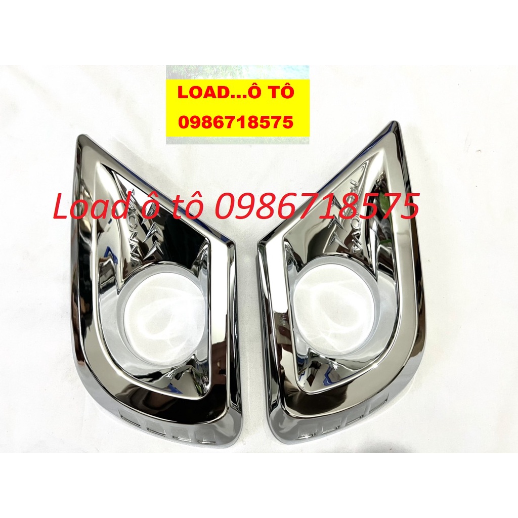 Ốp Viền Đèn Gầm Xe Toyota Innova 2015-2016 Mẫu Nhựa ABS Mạ Crom Sáng Bóng
