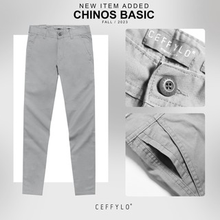 Quần Khaki Trơn Nam Cao Cấp Công Sở, Dáng Basic Phong Cách Trẻ Trung - CHINOS BASIC