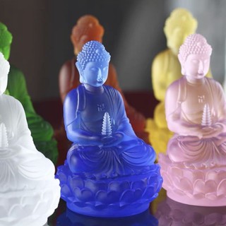 Tượng Phật Dược Sư Lưu Ly cỡ bé 13cm