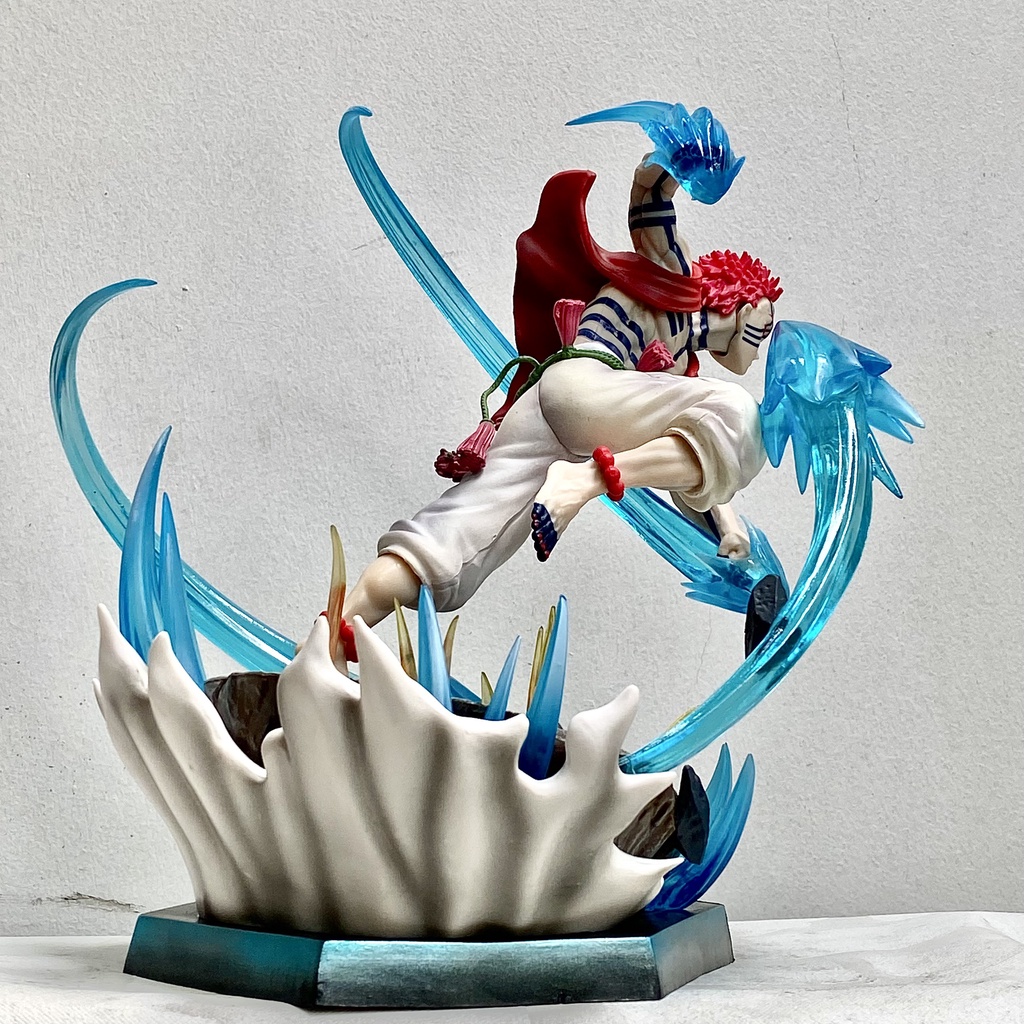 Mô hình Akaza cao 24CM - Mô hình thượng huyền tam Akaza - Akaza có LED cực đẹp - Kimetsu No yaiba figure