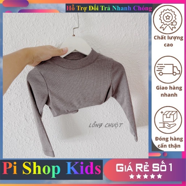 Áo Len Tăm Cổ 3 Phân Cho Bé (8-27KG)